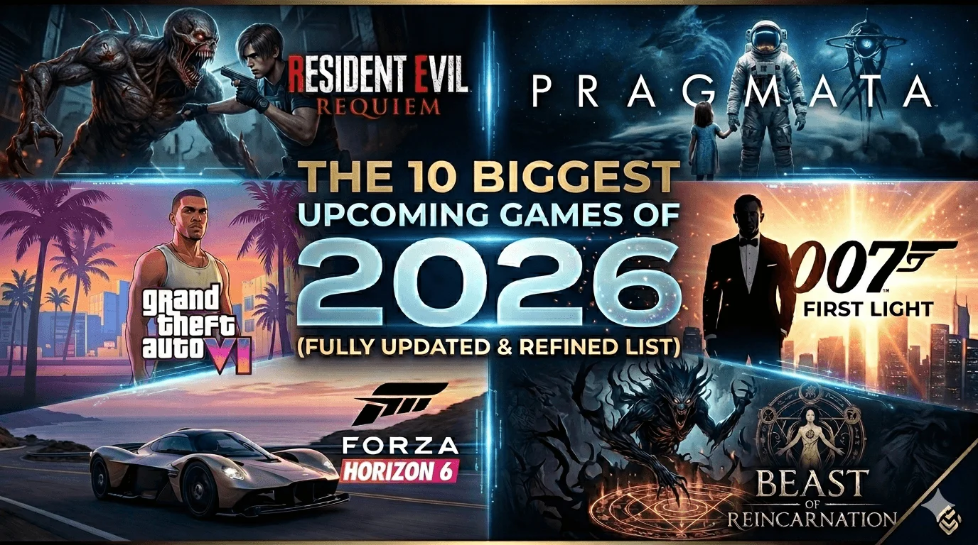 The 10 Biggest Upcoming Games of 2026 (Fully Updated & Refined List)