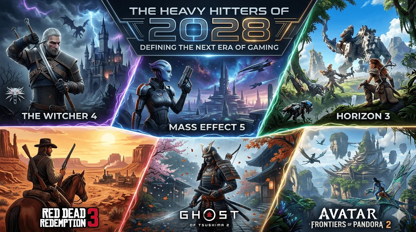 The Heavy Hitters of 2028: Defining the Next Era of Gaming
